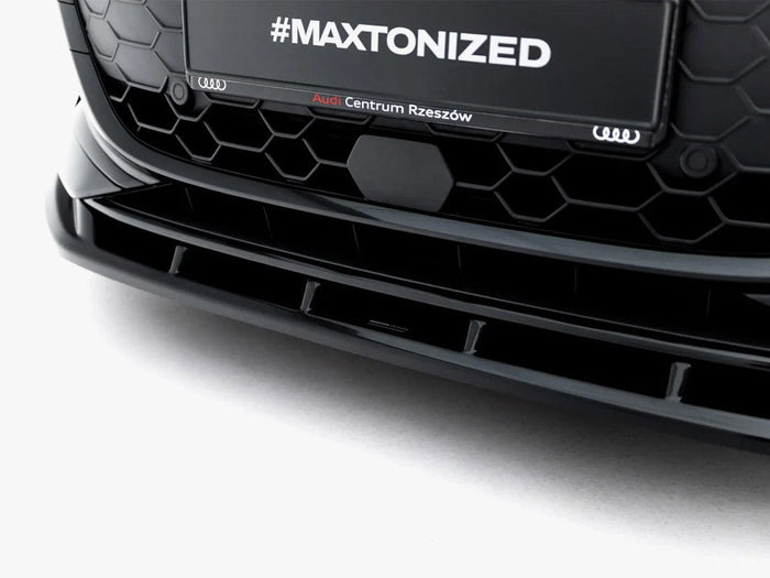 Maxton Design - Front Splitter V.2 Audi A3 Sedan 8Y Facelift