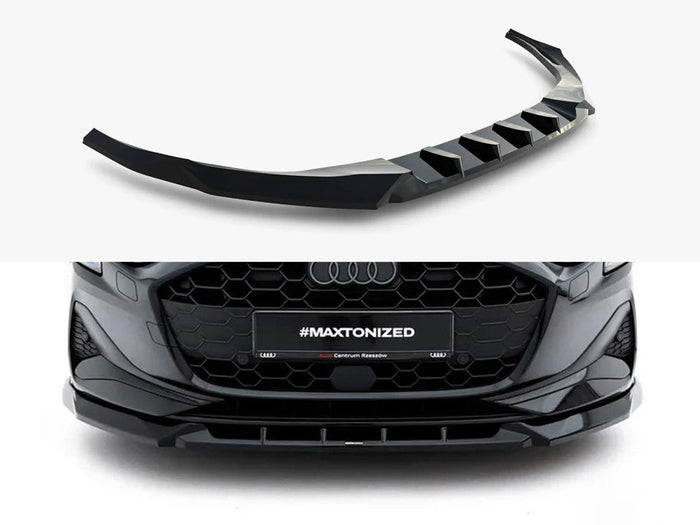 Maxton Design - Front Splitter V.1 Audi A3 Sedan 8Y Facelift