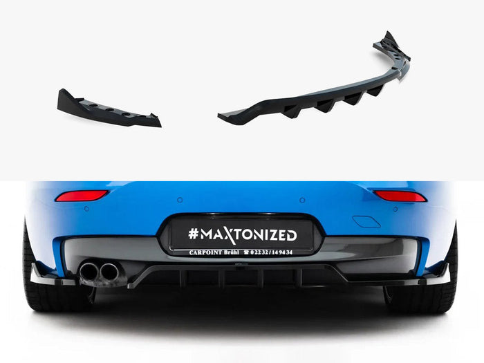 Maxton Design - Rear Splitter (Vertical Bars) V.2 BMW Z4 M-Pack E89 Facelift