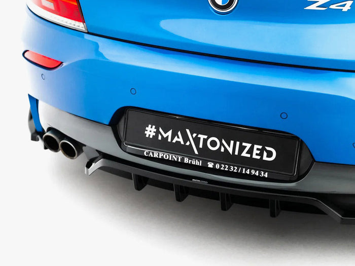 Maxton Design - Rear Splitter (Vertical Bars) V.2 BMW Z4 M-Pack E89 Facelift