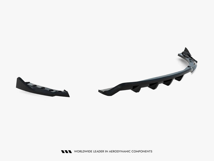 Maxton Design - Rear Splitter (Vertical Bars) V.2 BMW Z4 M-Pack E89 Facelift