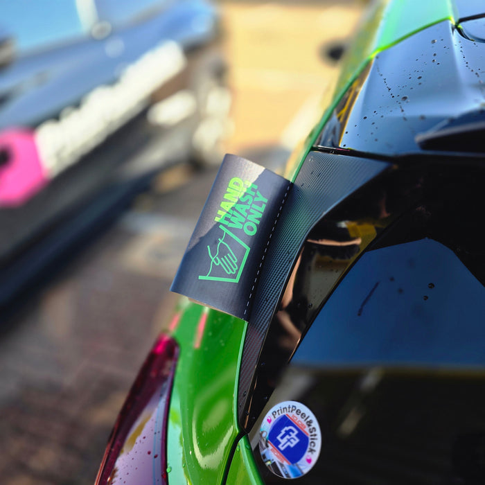Novelty Car Clothing Tag