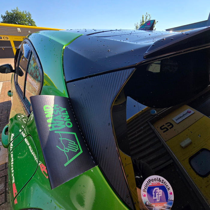 Novelty Car Clothing Tag