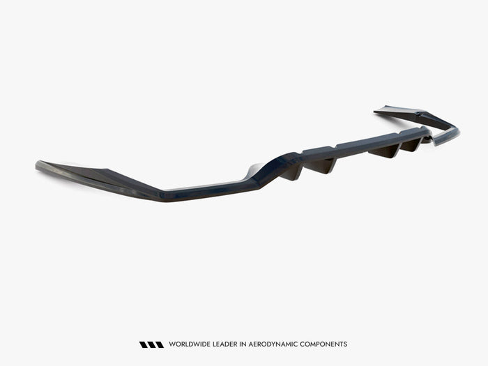 Maxton Design - Rear Splitter (Vertical Bars) compatible with Mercedes-AMG C43 Coupe / Cabrio C205 Facelift / A205 Facelift