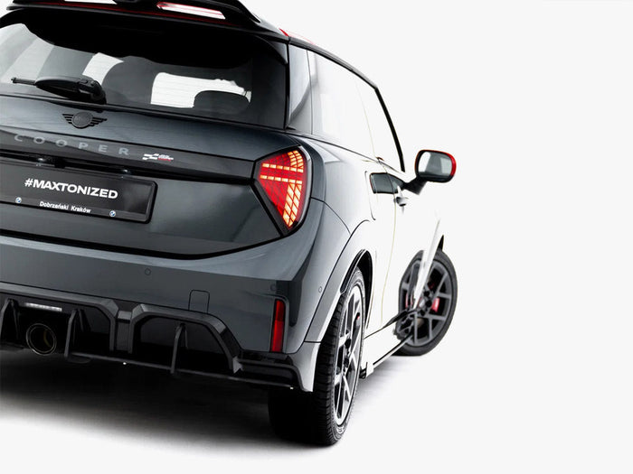 Maxton Design - Street PRO Rear Diffuser compatible with MINI Cooper John Cooper Works F66