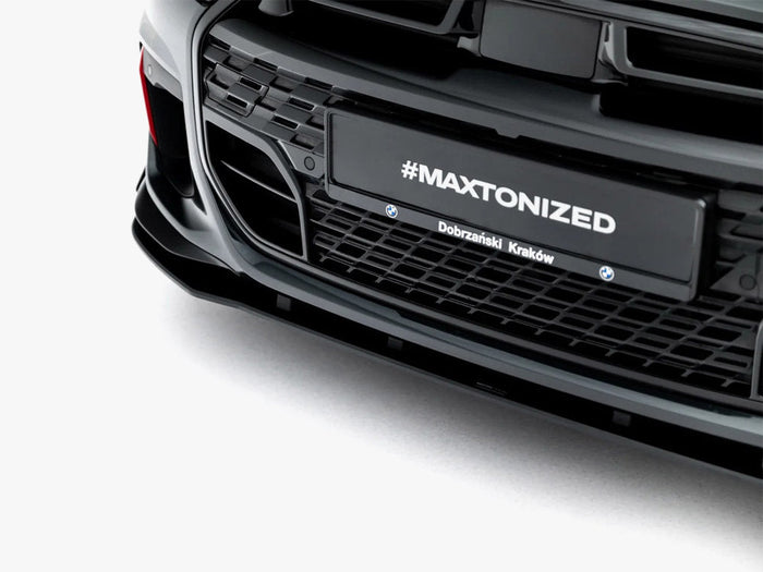 Maxton Design - Street PRO Front Splitter + Flaps compatible with MINI Cooper John Cooper Works F66