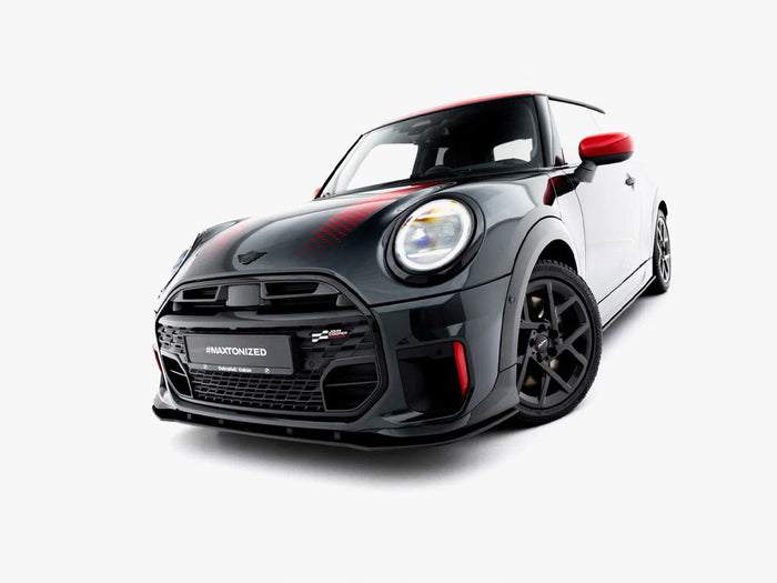 Maxton Design - Street PRO Front Splitter compatible with MINI Cooper John Cooper Works F66