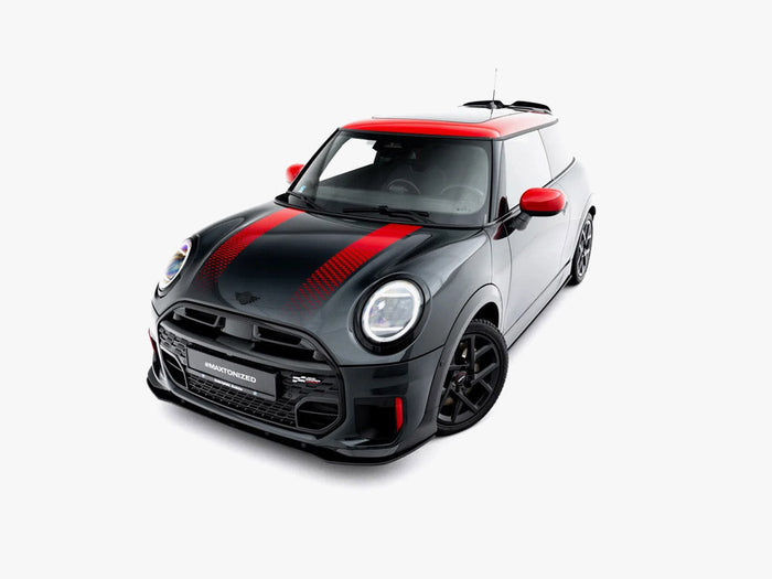 Maxton Design - Street PRO Front Splitter compatible with MINI Cooper John Cooper Works F66