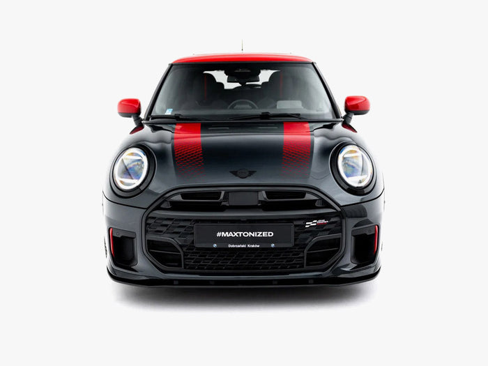 Maxton Design - Street PRO Front Splitter compatible with MINI Cooper John Cooper Works F66