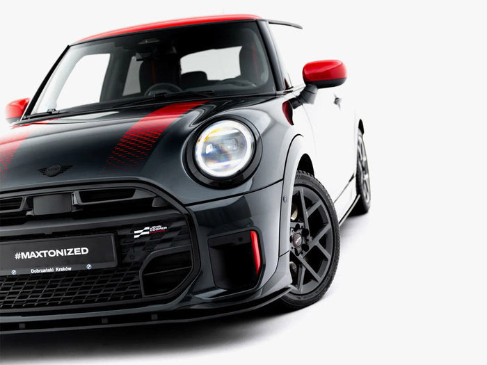 Maxton Design - Street PRO Front Splitter compatible with MINI Cooper John Cooper Works F66