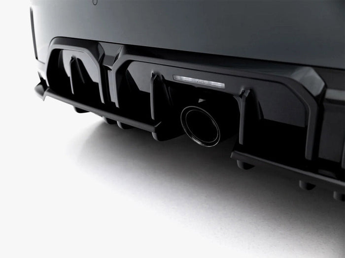 Maxton Design - Rear Splitter (With Vertical Bars) compatible with MINI Cooper John Cooper Works F66