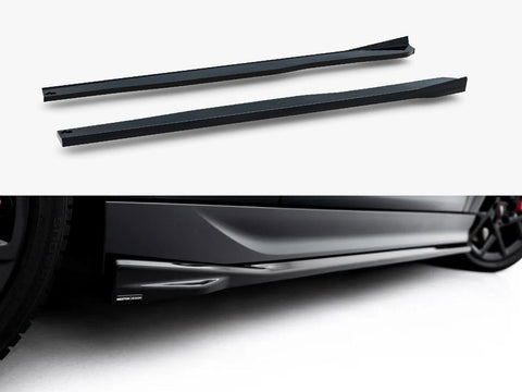 Maxton Design - Aftermarket  Side Skirt Diffusers compatible with MINI Cooper John Cooper Works F66