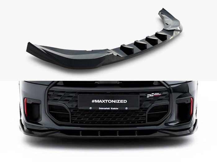 Maxton Design - Front Splitter compatible with MINI Cooper John Cooper Works F66