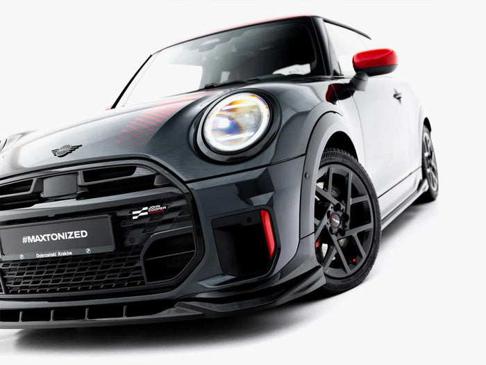 Maxton Design - Front Splitter compatible with MINI Cooper John Cooper Works F66