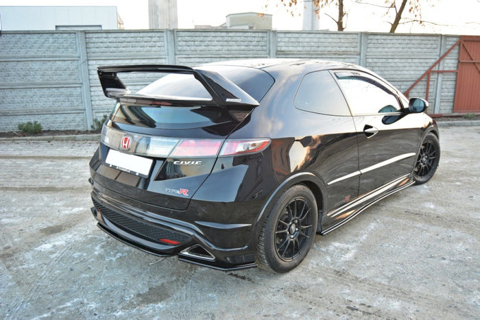 Maxton Design - REAR SIDE SPLITTERS HONDA CIVIC VIII TYPE S/R