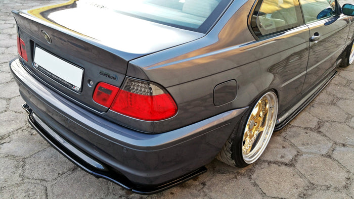 Maxton Design - REAR SIDE SPLITTERS BMW 3 E46 MPACK COUPE