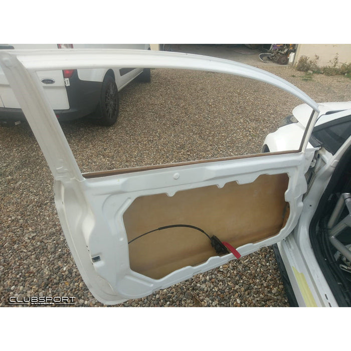 Clubsport by AutoSpecialists Lightweight Composite Doors (PAIR) for Fiesta Mk7 incl. ST180 - Car Enhancements UK