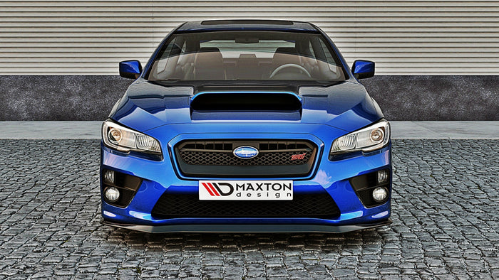 Maxton Design - FRONT SPLITTER V.1 SUBARU WRX STI