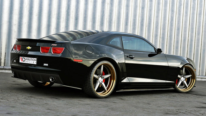 Maxton Design - SIDE SKIRTS DIFFUSERS CHEVROLET CAMARO V SS - EU VERSION (PREFACE) (2009-13)