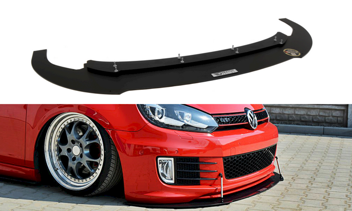 Maxton Design - FRONT RACING SPLITTER VW GOLF MK6 GTI 35TH
