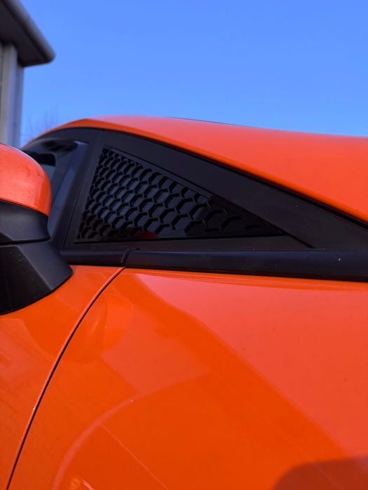 MK8 / MK8.5 Ford Fiesta Front Quarter Window Panels - Ford Performance Hex