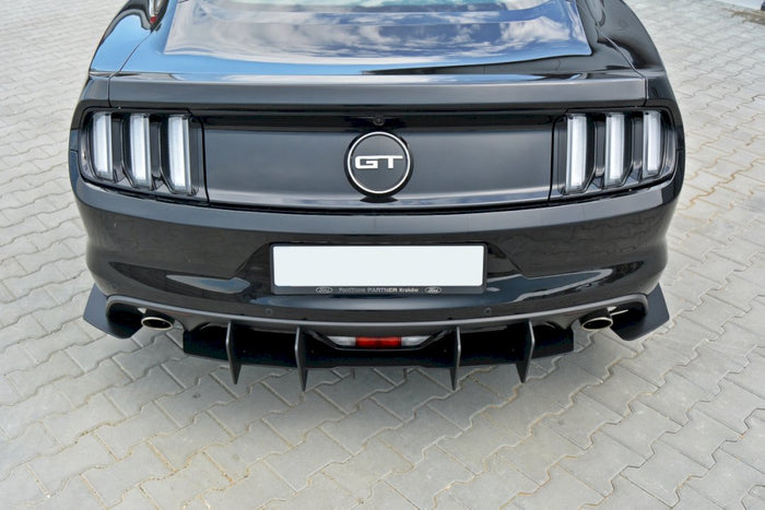 Maxton Design - FORD MUSTANG MK6 GT - REAR DIFFUSER (2014-17)