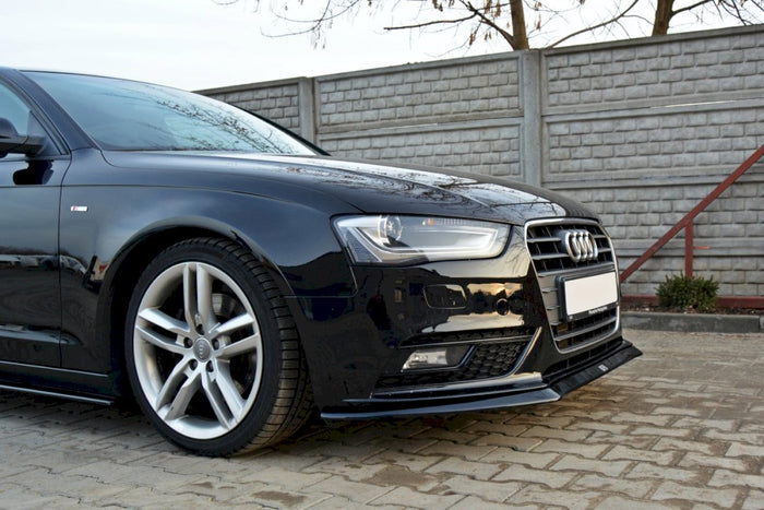 Maxton Design - FRONT SPLITTER V.2 AUDI A4 B8 (FACELIFT)