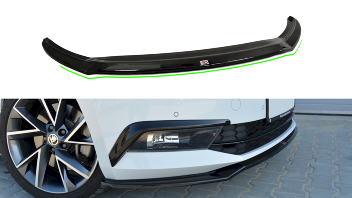 Maxton Design - FRONT SPLITTER V.2 SKODA SUPERB III