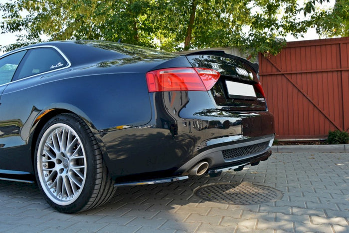 Maxton Design - Rear Splitter (Vertical Bars) Audi A5 Coupe / Sportback S-Line 8T