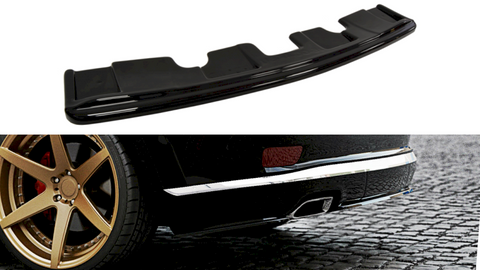 Maxton Design - CENTRAL REAR SPLITTER WITHOUT VERTICAL BAR JEEP GRAND CHEROKEE WK2 SUMMIT FACELIFT (2013-2017)