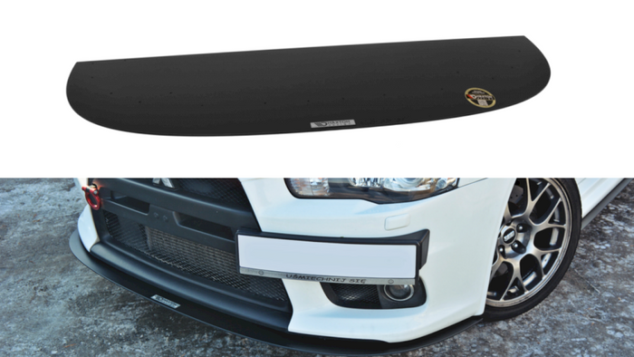 Maxton Design - FRONT RACING SPLITTER V.3 MITSUBISHI LANCER EVO X (2005-2017)