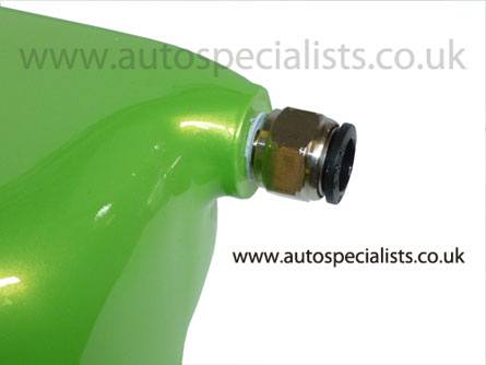 AIRTEC Modified Inlet Plenum 12.5mm Metal Push Fit Pipe Upgrade - Car Enhancements UK