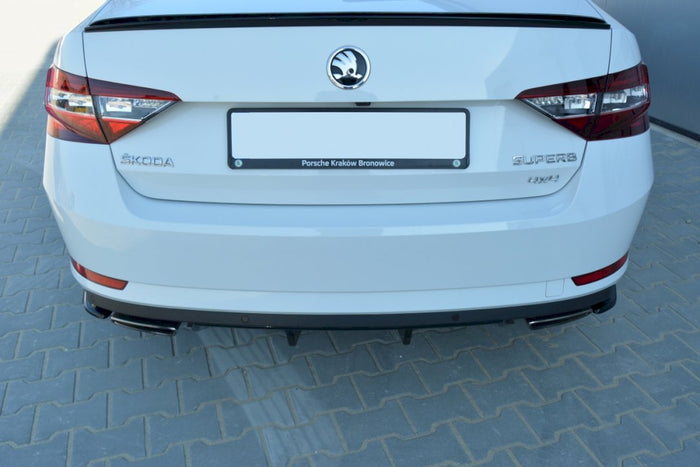 Maxton Design - REAR SIDE SPLITTERS SKODA SUPERB III