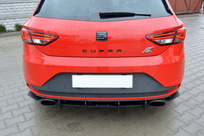 Maxton Design - SEAT LEON III CUPRA REAR DIFFUSER & REAR SIDE SPLITTERS