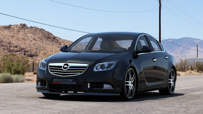 Maxton Design - FRONT SPLITTER OPEL INSIGNIA MK1 PREFACE MODEL