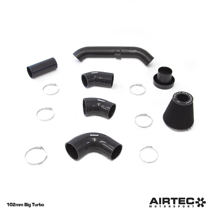 **CLEARANCE** AIRTEC MOTORSPORT ENLARGED 90MM INDUCTION PIPE KIT FOR FOCUS MK2 RS **NO RETURN** | Car Enhancements UK