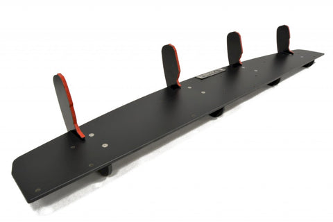 Maxton Design - AUDI A6 C7 S-LINE AVANT REAR DIFFUSER & REAR SIDE SPLITTERS (FITS TWO SINGLE EXHAUST ENDS) (2011-2014)