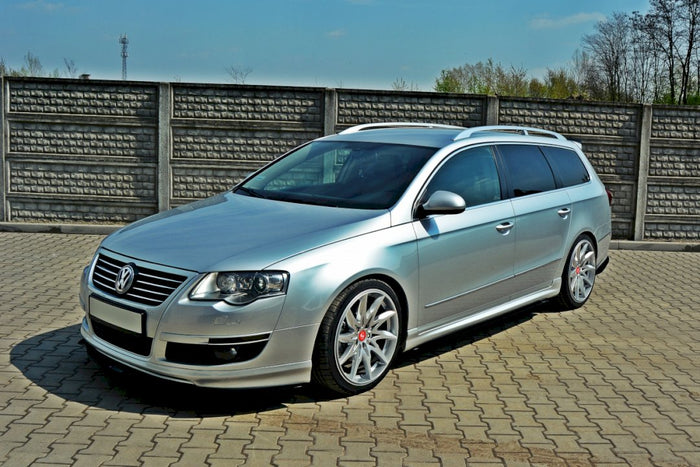 Maxton Design - RACING SIDE SKIRTS DIFFUSERS VW PASSAT B6/B7 R-LINE
