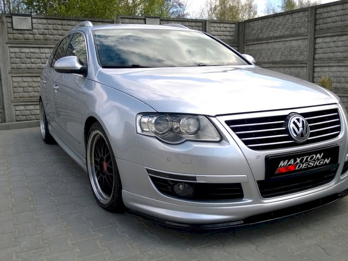Maxton Design - FRONT SPLITTER VW PASSAT B6 R-LINE (2005-2010)
