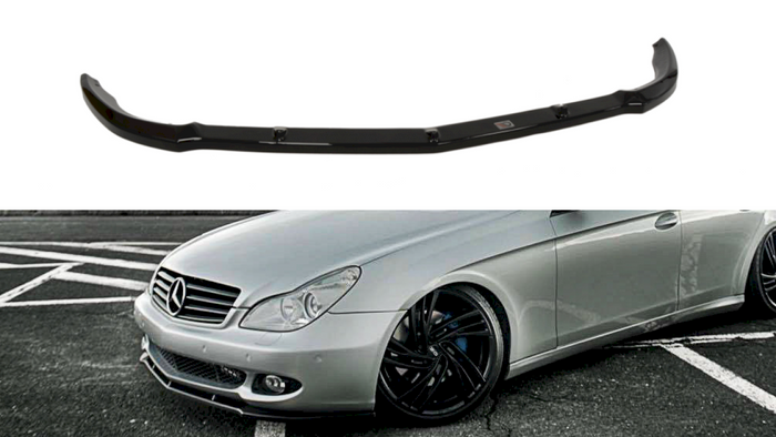 Maxton Design - FRONT SPLITTER MERCEDES CLS C219 STANDARD BUMPER
