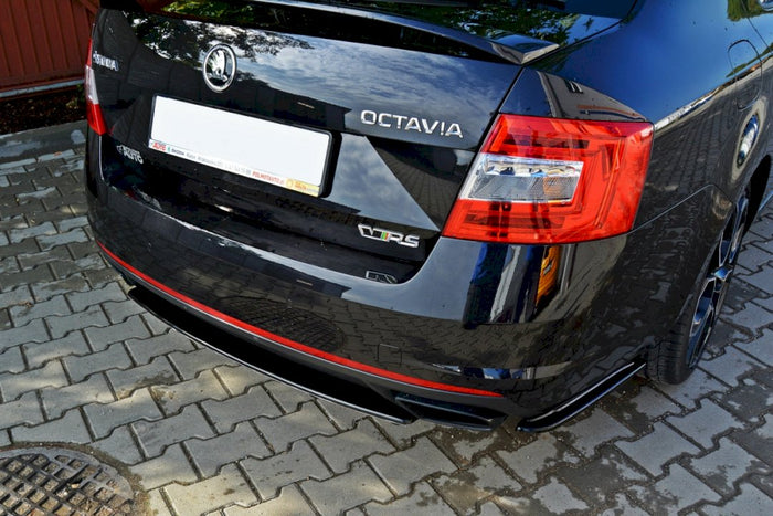 Maxton Design - REAR SIDE SPLITTERS SKODA OCTAVIA MK3 VRS/ MK3.5 VRS HATCHBACK/ESTATE