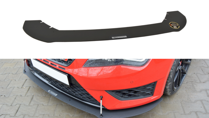 Maxton Design - FRONT RACING SPLITTER SEAT LEON III CUPRA / FR