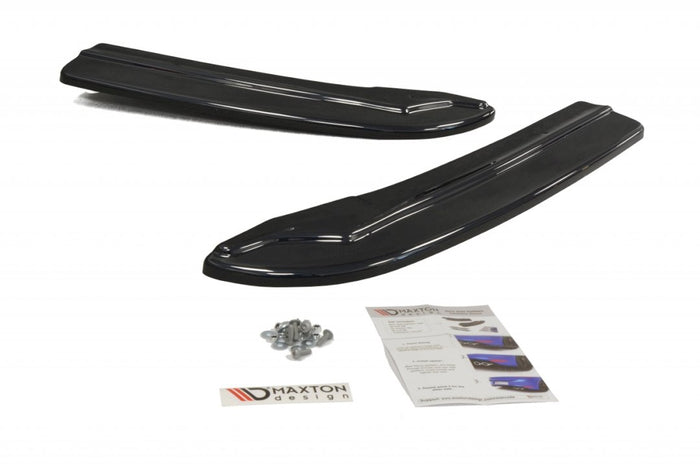 Maxton Design - REAR SIDE SPLITTERS MERCEDES C W204 AMG-LINE (FACELIFT) 2010-2015