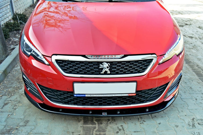 Maxton Design - FRONT SPLITTER V.2 PEUGEOT 308 II GTI