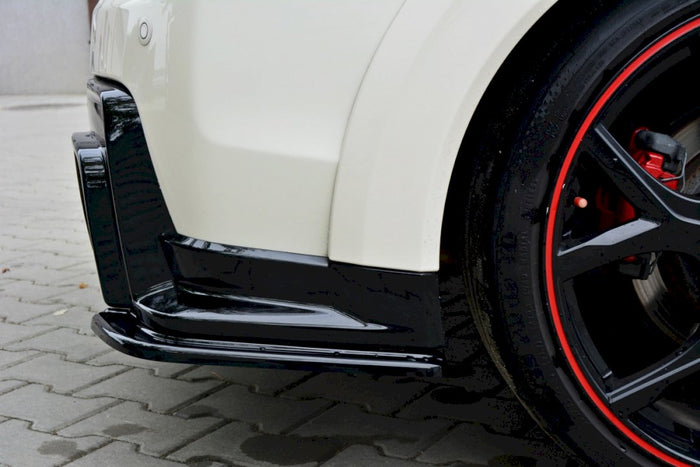 Maxton Design - REAR SIDE SPLITTERS HONDA CIVIC IX TYPE R (2015-2017)