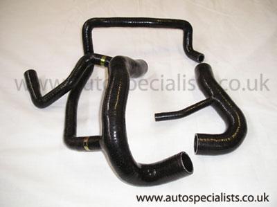 PRO HOSES TWO-PIECE COOLANT HOSE KIT FOR S2 ESCORT RS TURBO - Car Enhancements UK