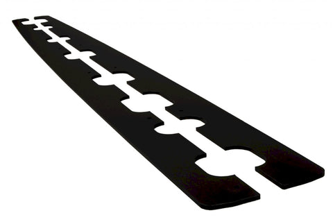 Maxton Design - RACING SIDE SKIRTS DIFFUSERS AUDI A6 C7 S-LINE AVANT (CNC) (2011-2014)