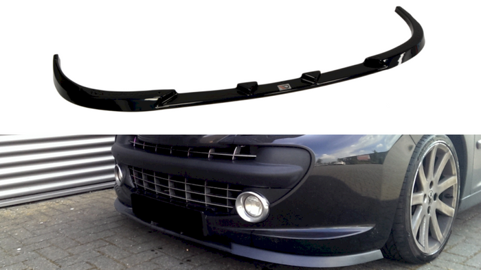Maxton Design - FRONT SPLITTER PEUGEOT 207 STANDARD PREFACE (2006-09)
