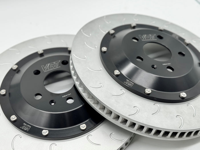 Vagbremtechnic Hooked 370x34mm Front Brake Discs - Audi RS3 8V