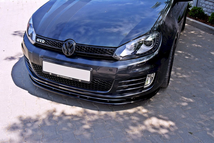Maxton Design - FRONT SPLITTER VER.2 VW GOLF VI GTI